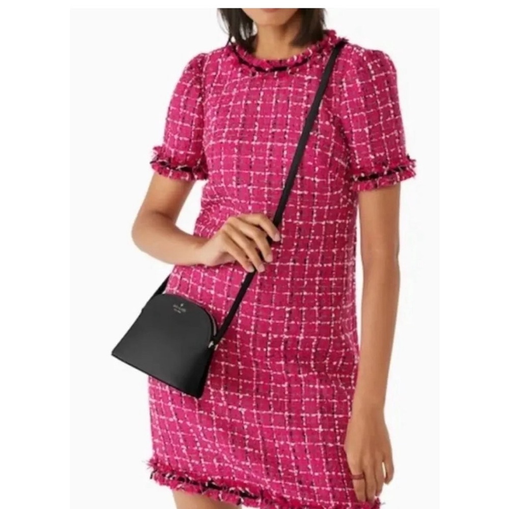 NWT Kate Spade Schuyler Small Dome Crossbody Bag Black New $249